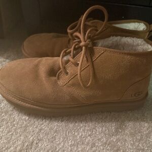Men's UGGS short boots, tie up